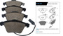 Imagen de JUEGO PASTILLAS CERAMICA AUDI A4/A6 04> VOLVO XC90 02>